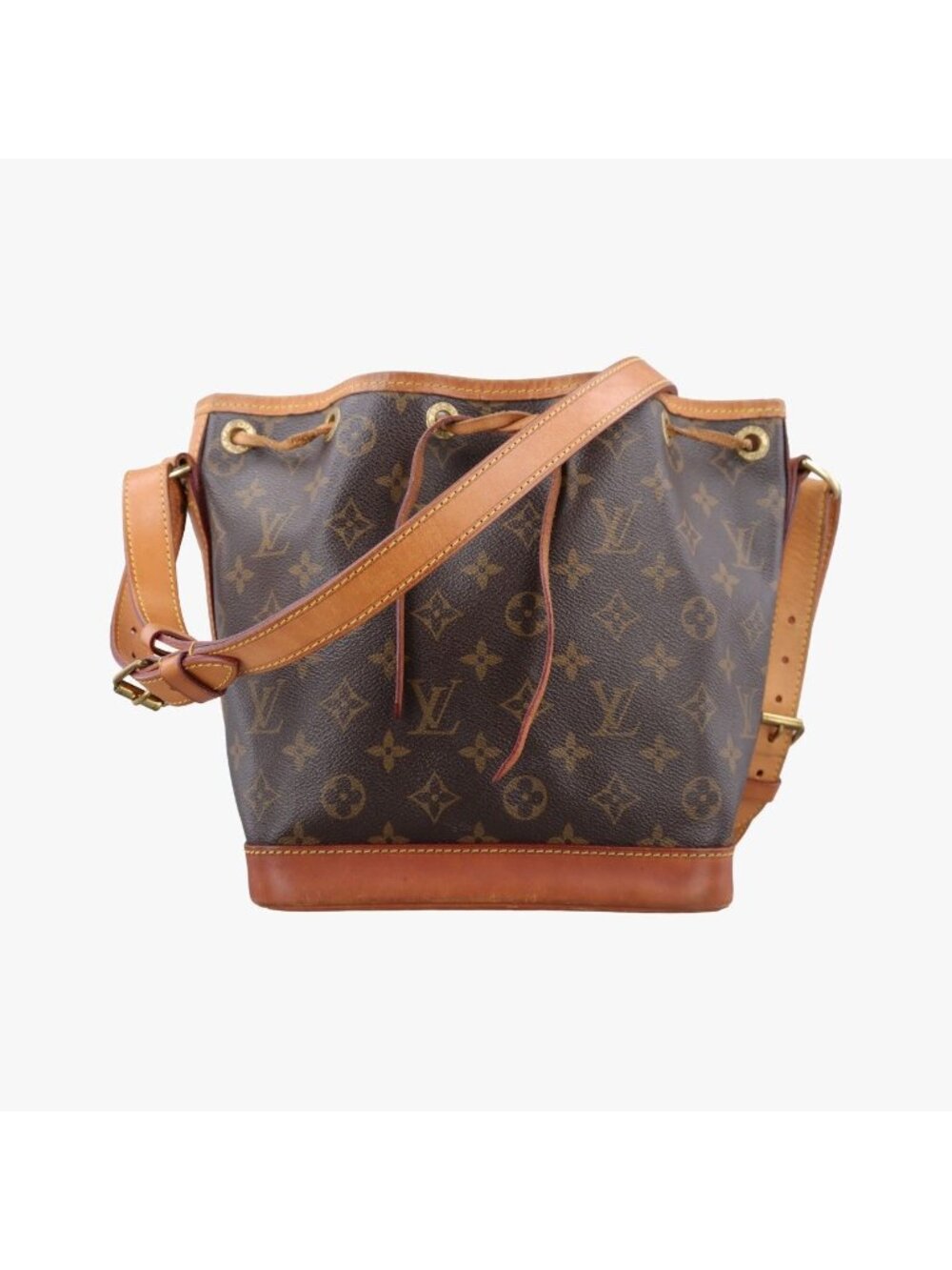 Louis Vuitton Noe BB Monogram Brown Canvas Bucket Bag